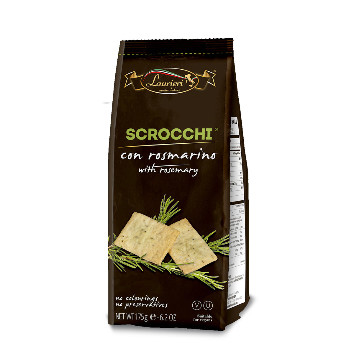 Scrocchi con Rosmarino/feine Cracker mit Rosmarin