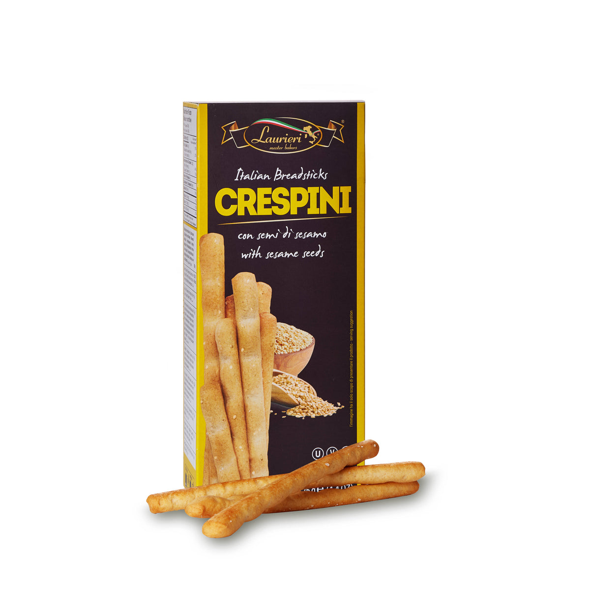 Crespini, Italian Breadsticks mit Sesam