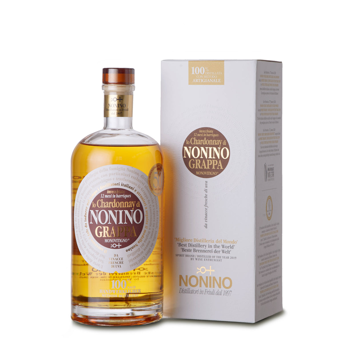 Grappa Lo Chardonnay Monovitigno