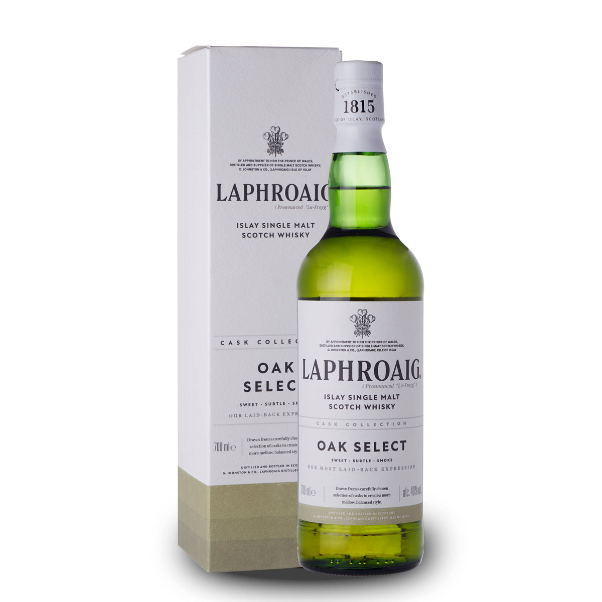 Laphroaig Whisky Islay Single Malt Oak Select