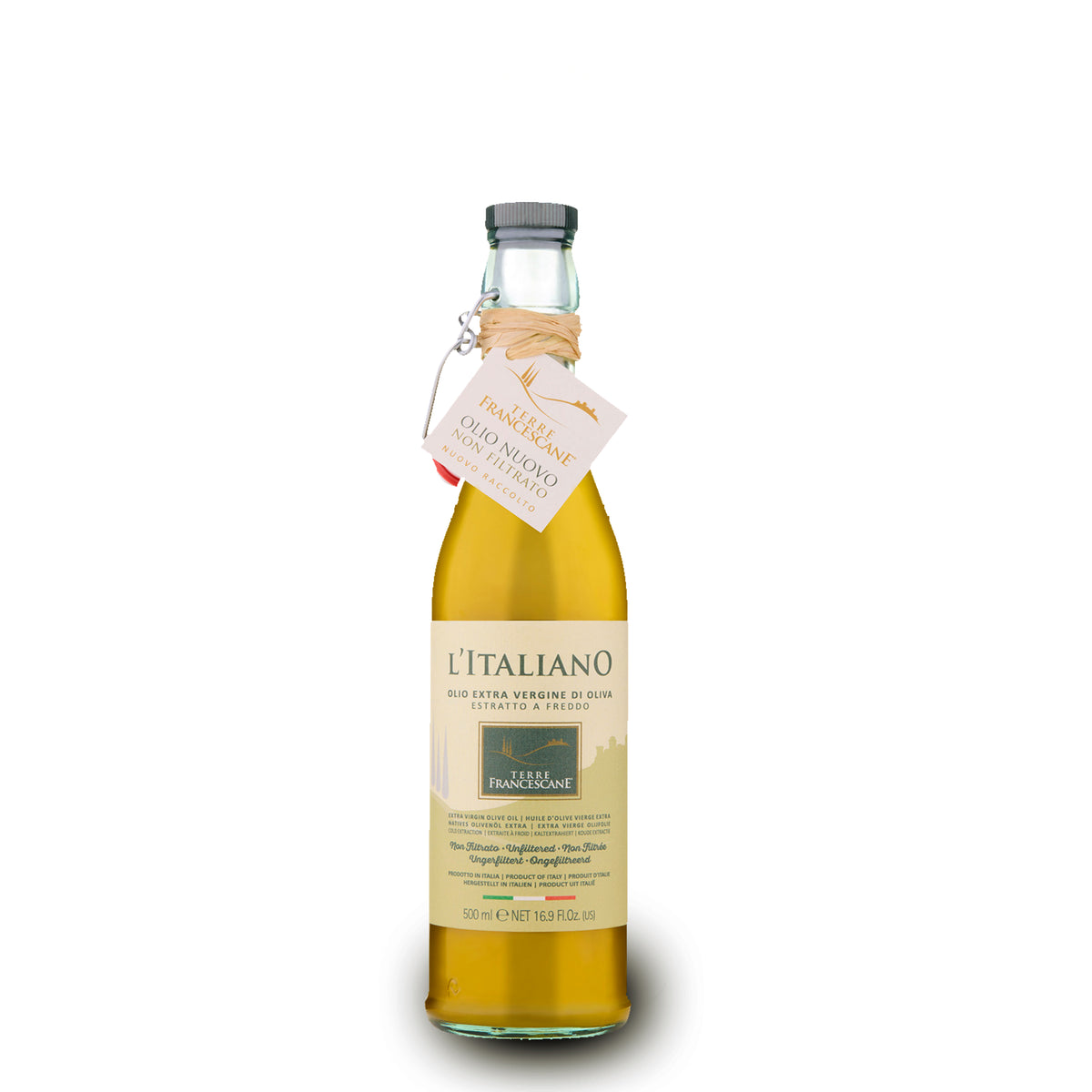 Olio EVO 'Terre Francescane' in Bügelflasche